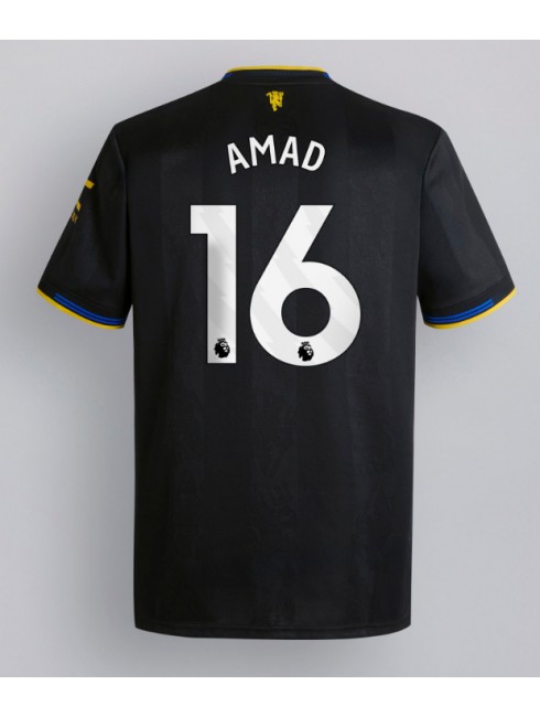 Muži Futbalové oblečenie Manchester United Amad Diallo #16 2025-26 Krátky Rukáv - Tretina Muži Futbalové oblečenie Manchester United Amad Diallo #16 2025-26 Krátky Rukáv - Tretina